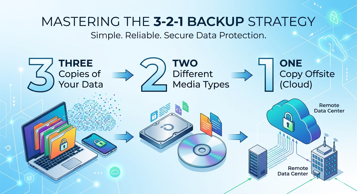 The 3-2-1 Backup Rule: Why Your Business Needs It